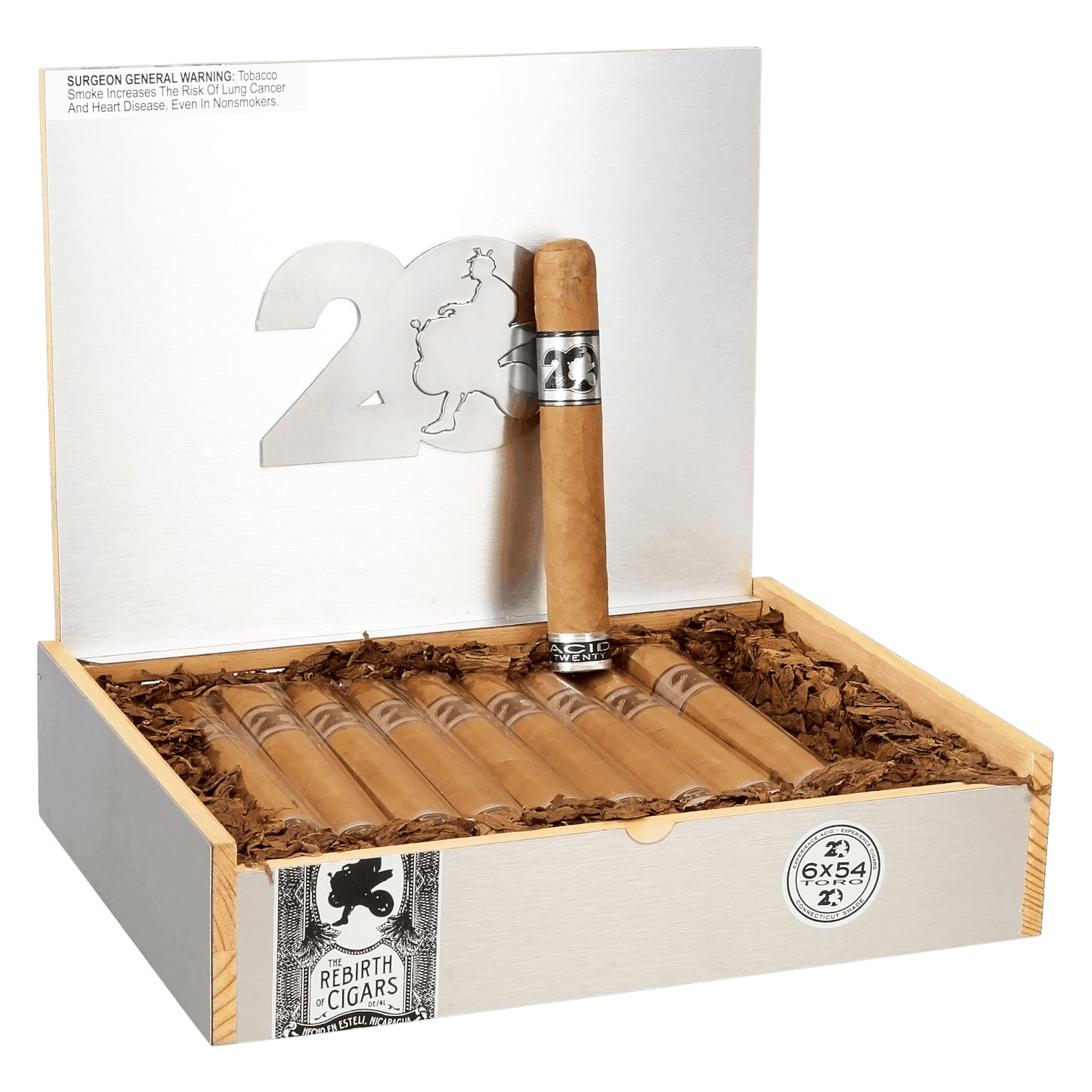ACID 20 Connecticut Toro — Box of 20 — Smooth & Creamy | Infused Premium Cigar