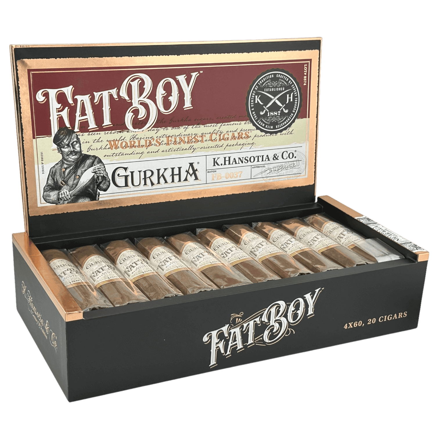 Gurkha Fat Boy Habano 4x60 