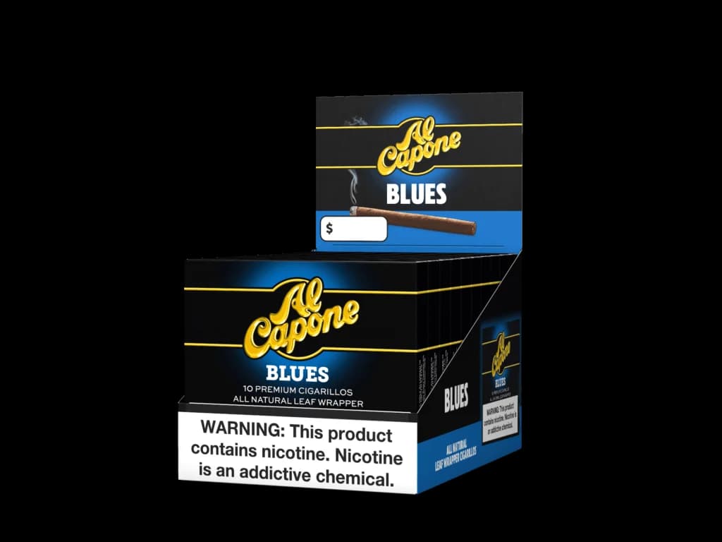 Al Capone Blues Cigarillos - 10 packs of 10