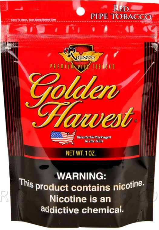 Golden Harvest Robust Blend Pipe Tobacco (1 oz. Pack of 12)