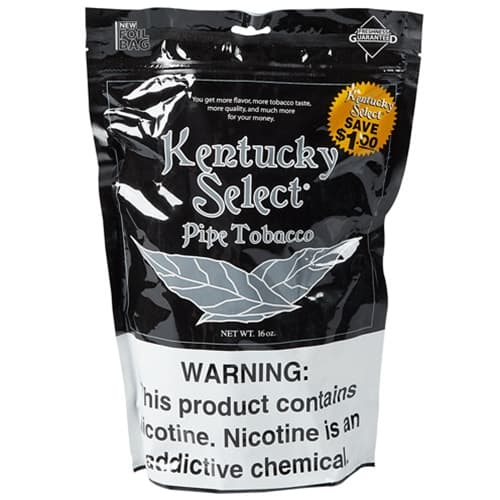 Kentucky Select Silver Ultra Light Pipe Tobacco (8 oz. Bag)