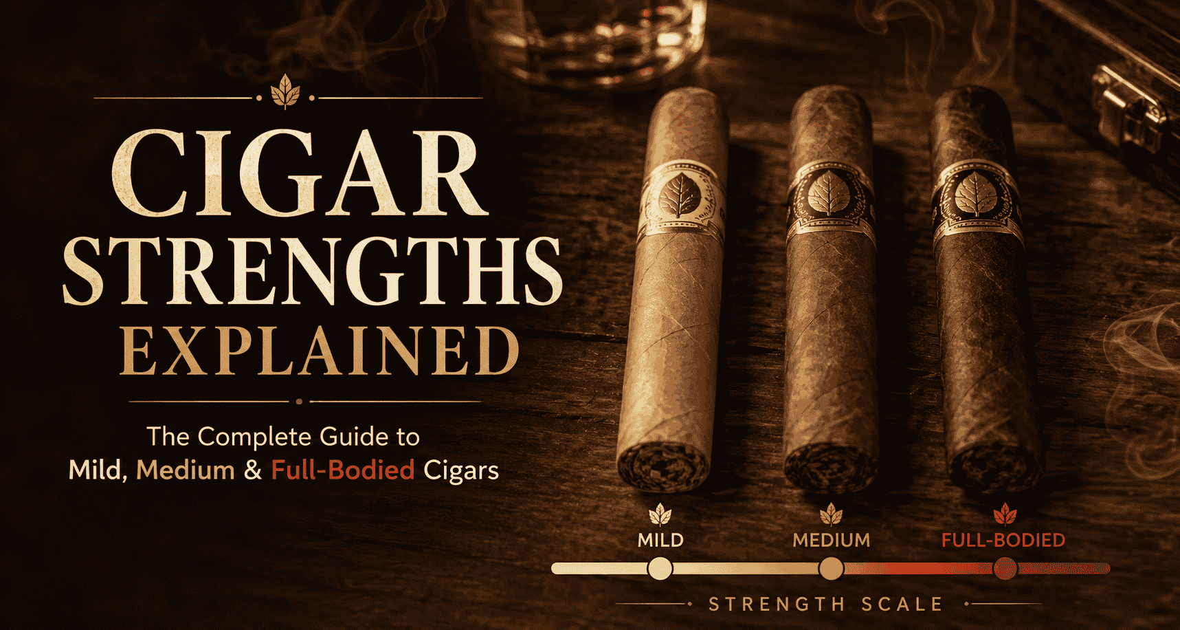 Cigar Strengths Explained: Mild, Medium & Full Guide