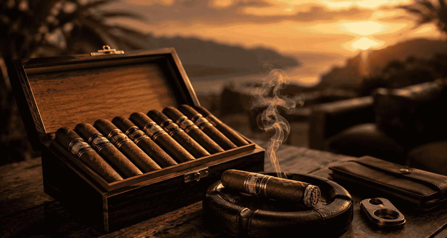 One Cigar. One Evening. Zero Rush.