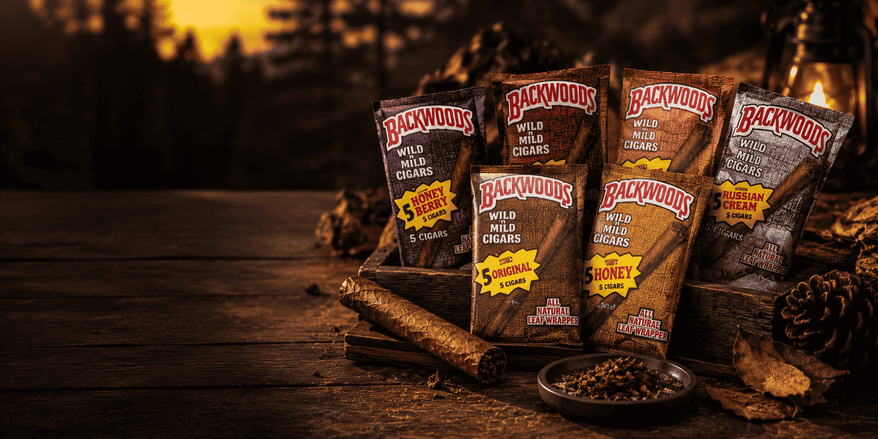 Backwoods Cigars. Naturally Different.