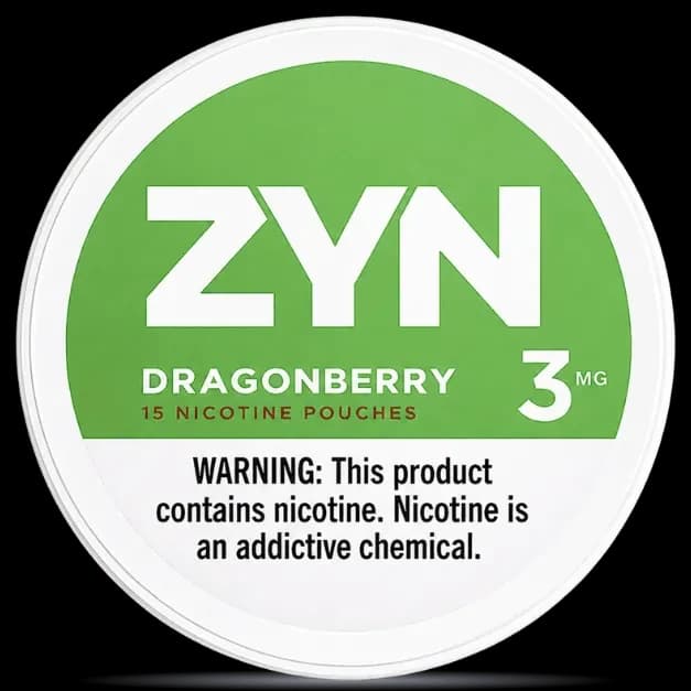 ZYN Dragonberry 3mg Nicotine Pouches (5 cans)