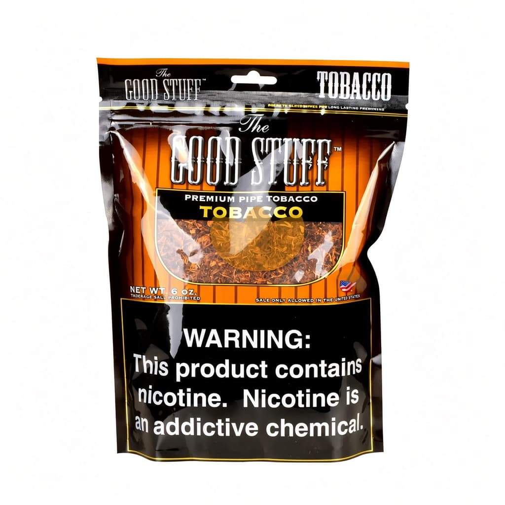 Good Stuff Natural Pipe Tobacco 6 oz. Bag