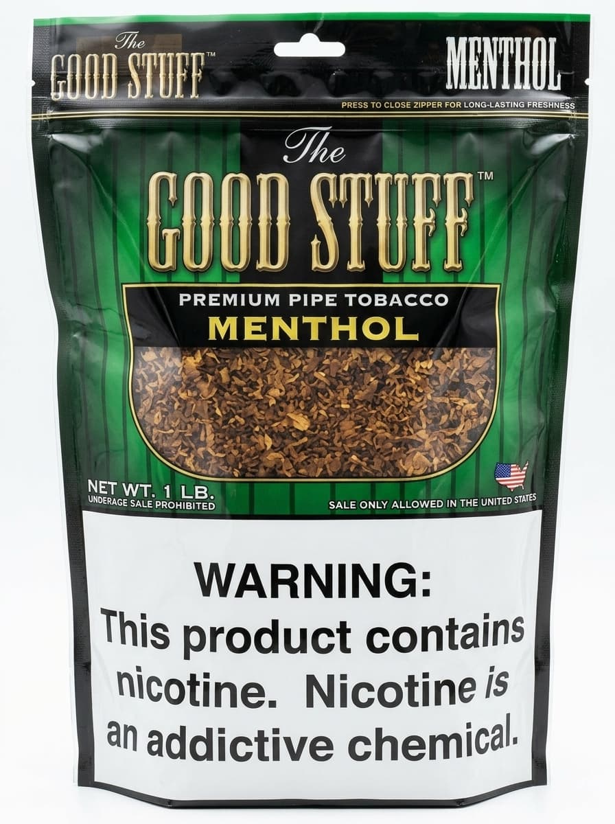 The Good Stuff Menthol Pipe Tobacco 16 oz. Bag