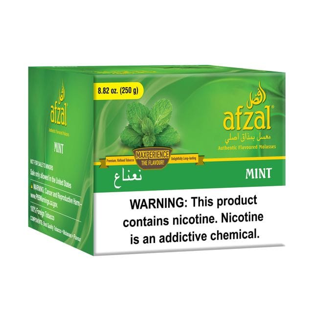 afzal mint hookah shisha