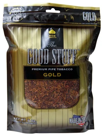 Good Stuff Gold Pipe Tobacco 6 oz. Bag