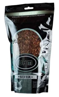 OHM Silver Pipe Tobacco 6 oz. Bag