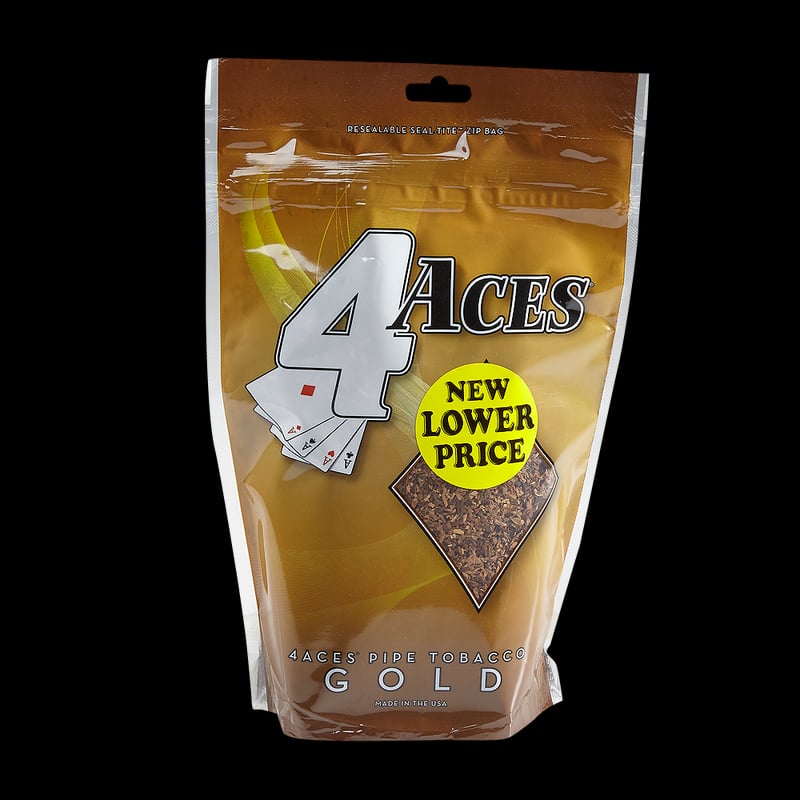 4 Aces Pipe Tobacco - Gold - 16 Oz