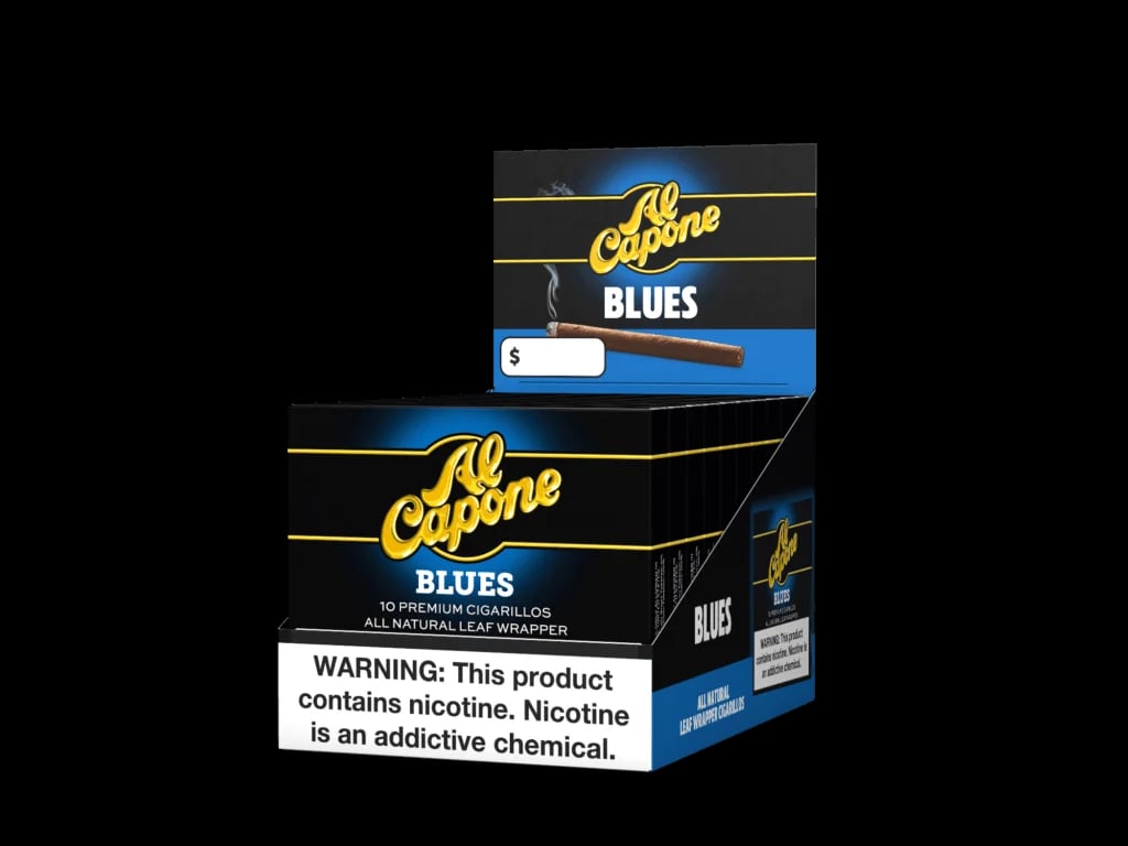 Al Capone Blues Cigarillos - 10 packs of 10