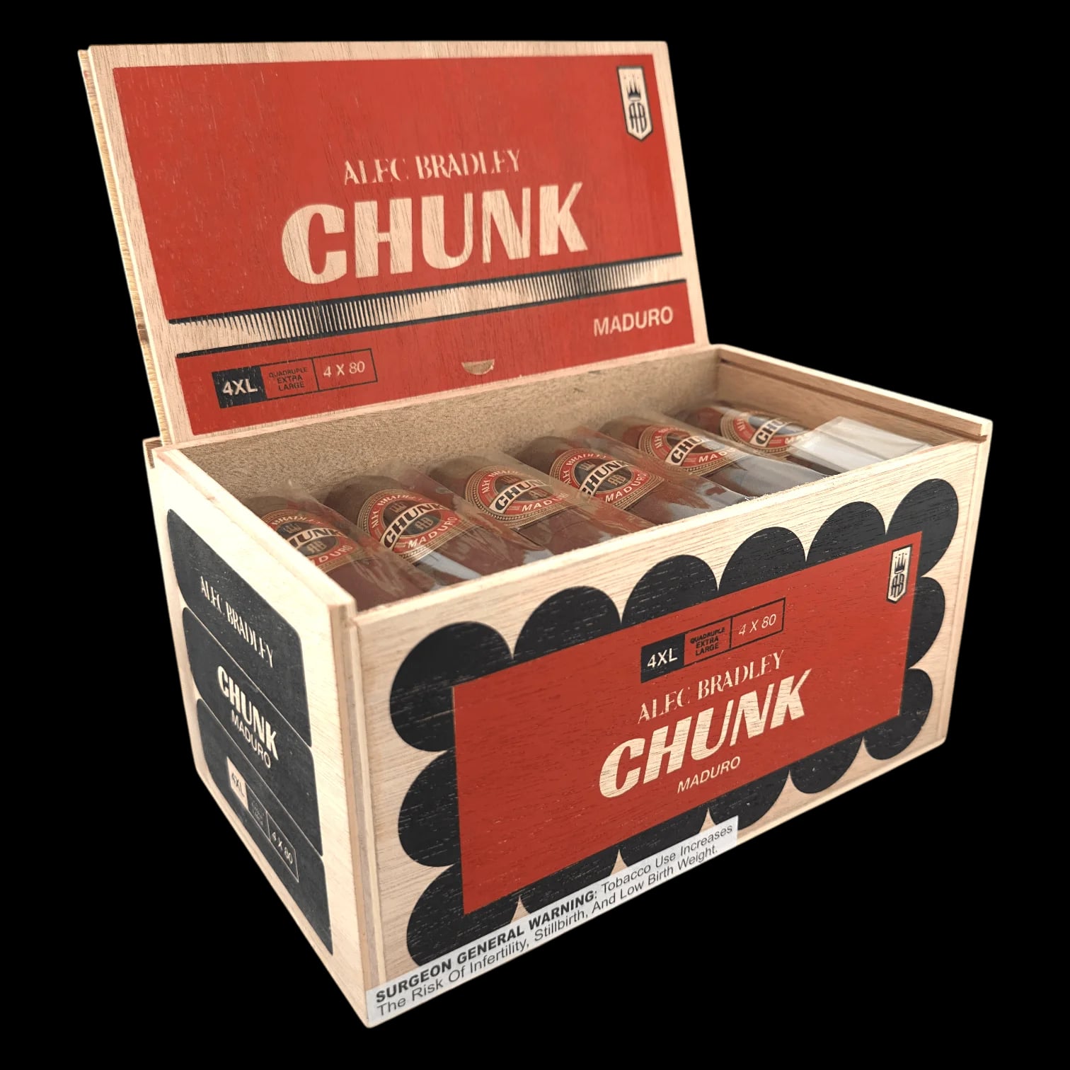 Alec Bradley - Chunk - Maduro - Maduro - 4XL - BOX OF 18