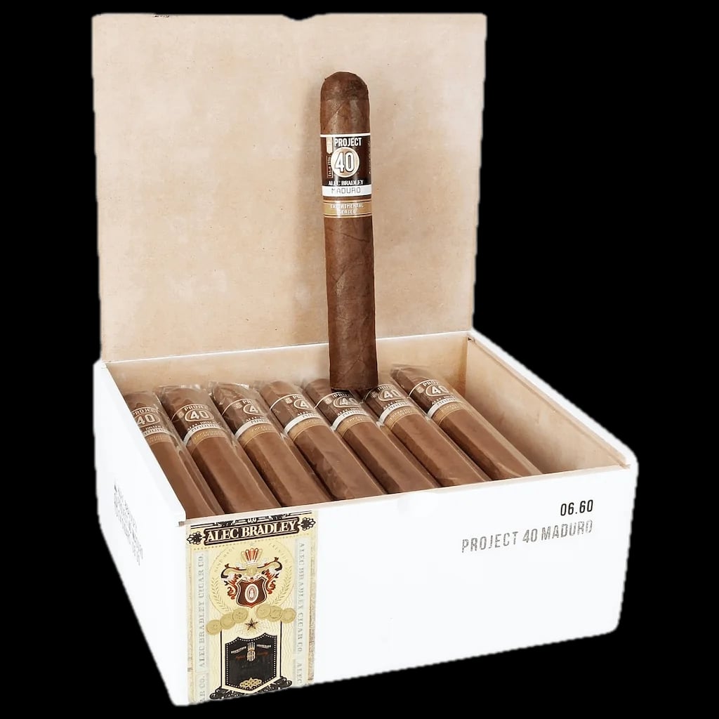 Alec Bradley - Project 40 Maduro - Gordo - BOX OF 24