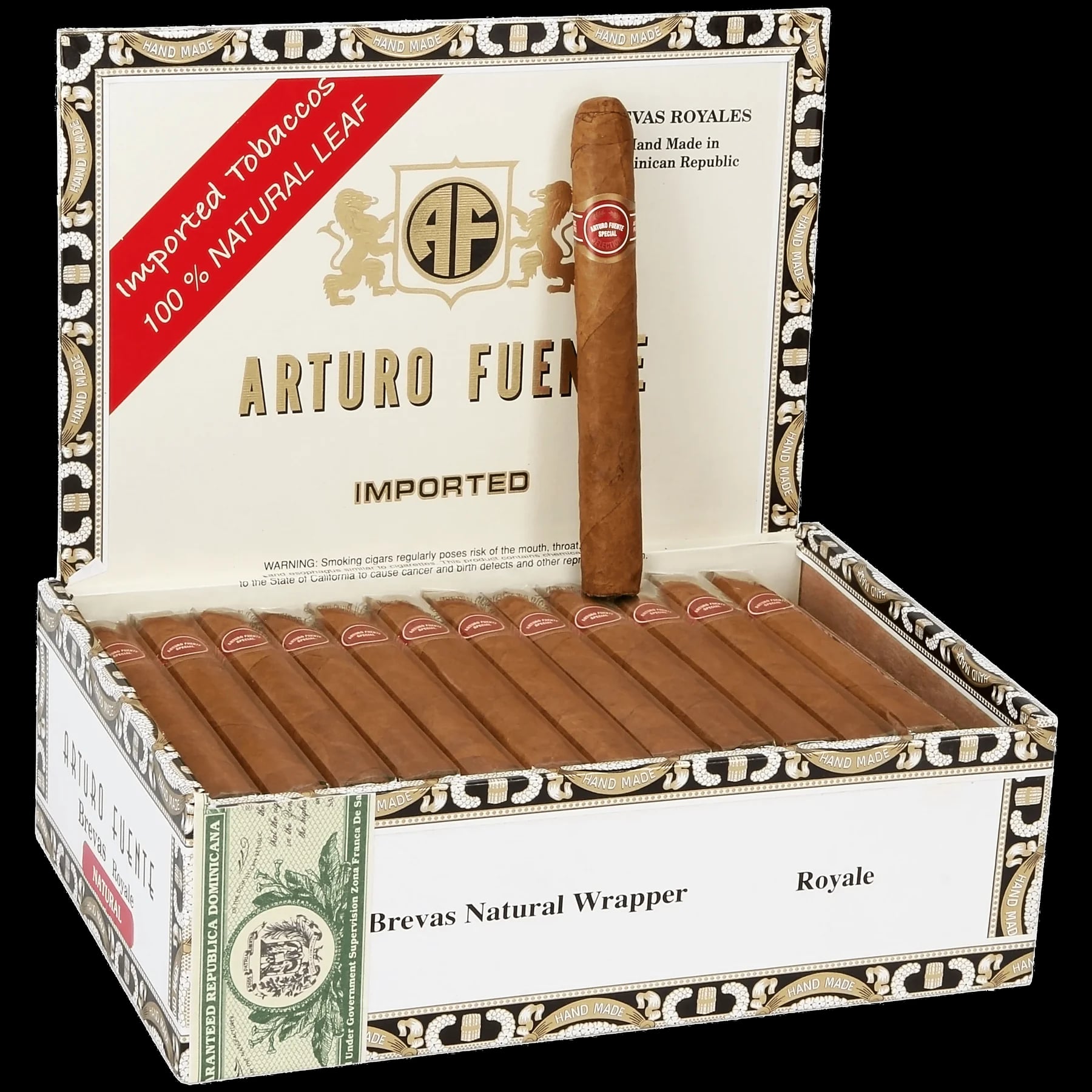 Arturo Fuente - Brevas Royale - Natural - BOX OF 50