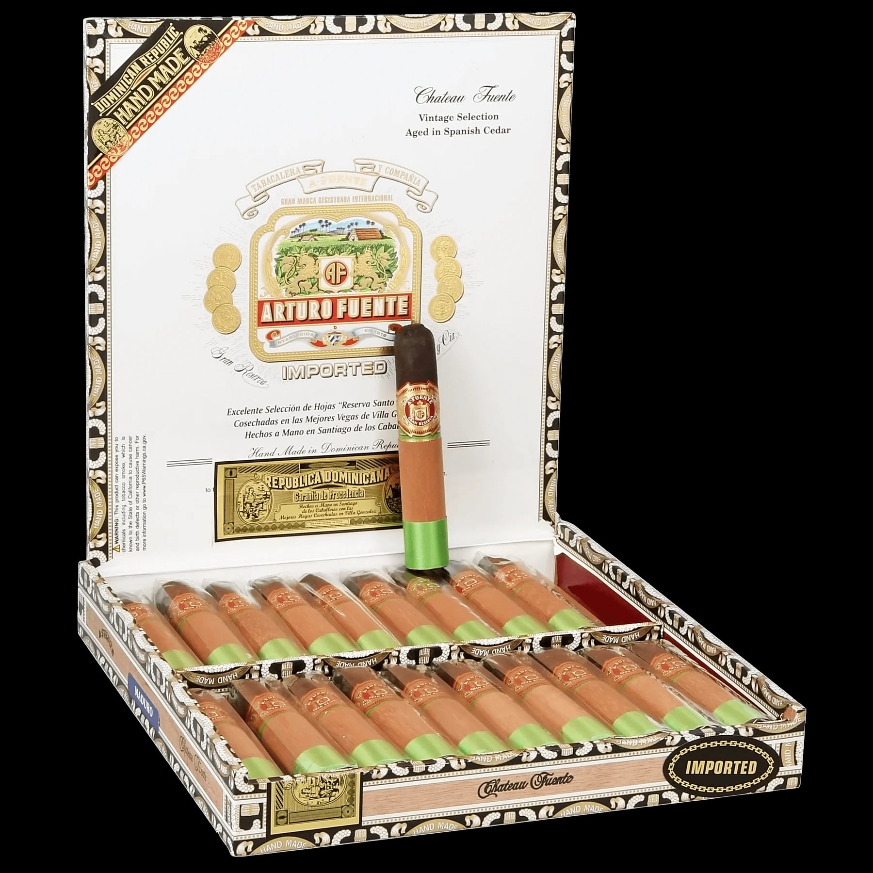 Arturo Fuente - Chateau Fuente - Maduro - BOX OF 20