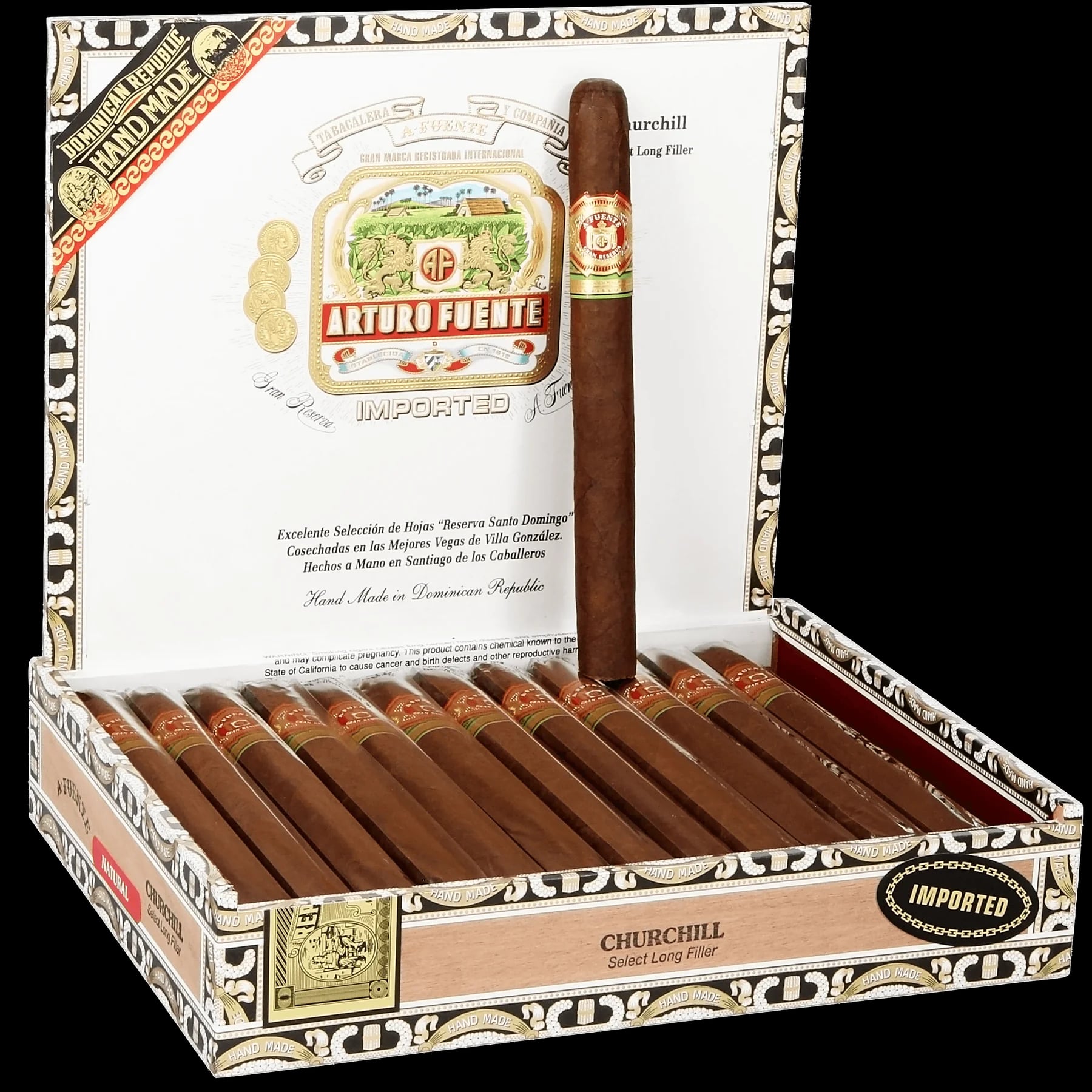 Arturo Fuente - Churchill - Natural - BOX OF 25