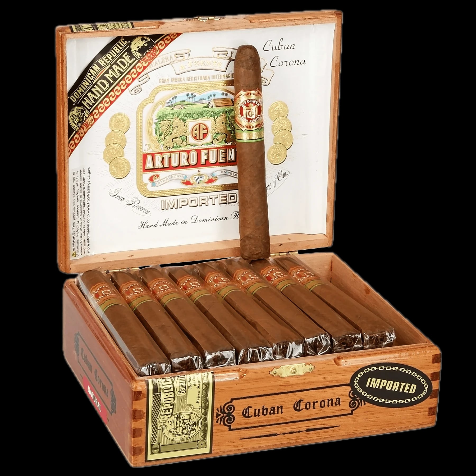 Arturo Fuente - Cuban Corona - Natural - BOX OF 25