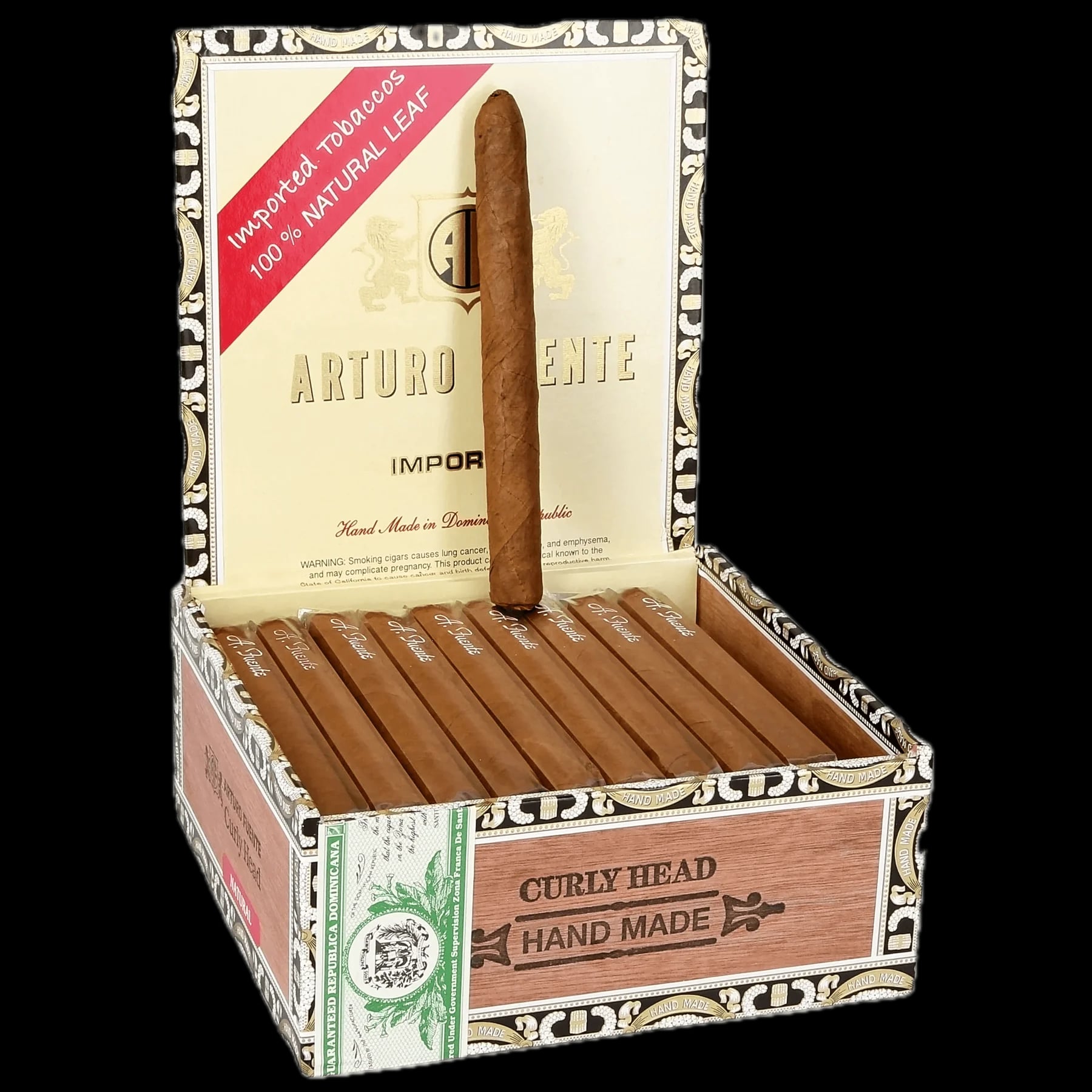 Arturo Fuente - Curly Head - Natural - BOX OF 40