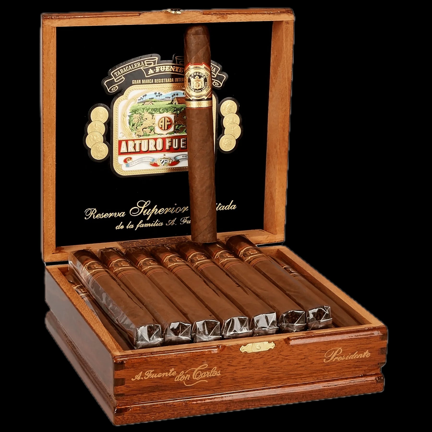 Arturo Fuente - Don Carlos - Presidente - BOX OF 25