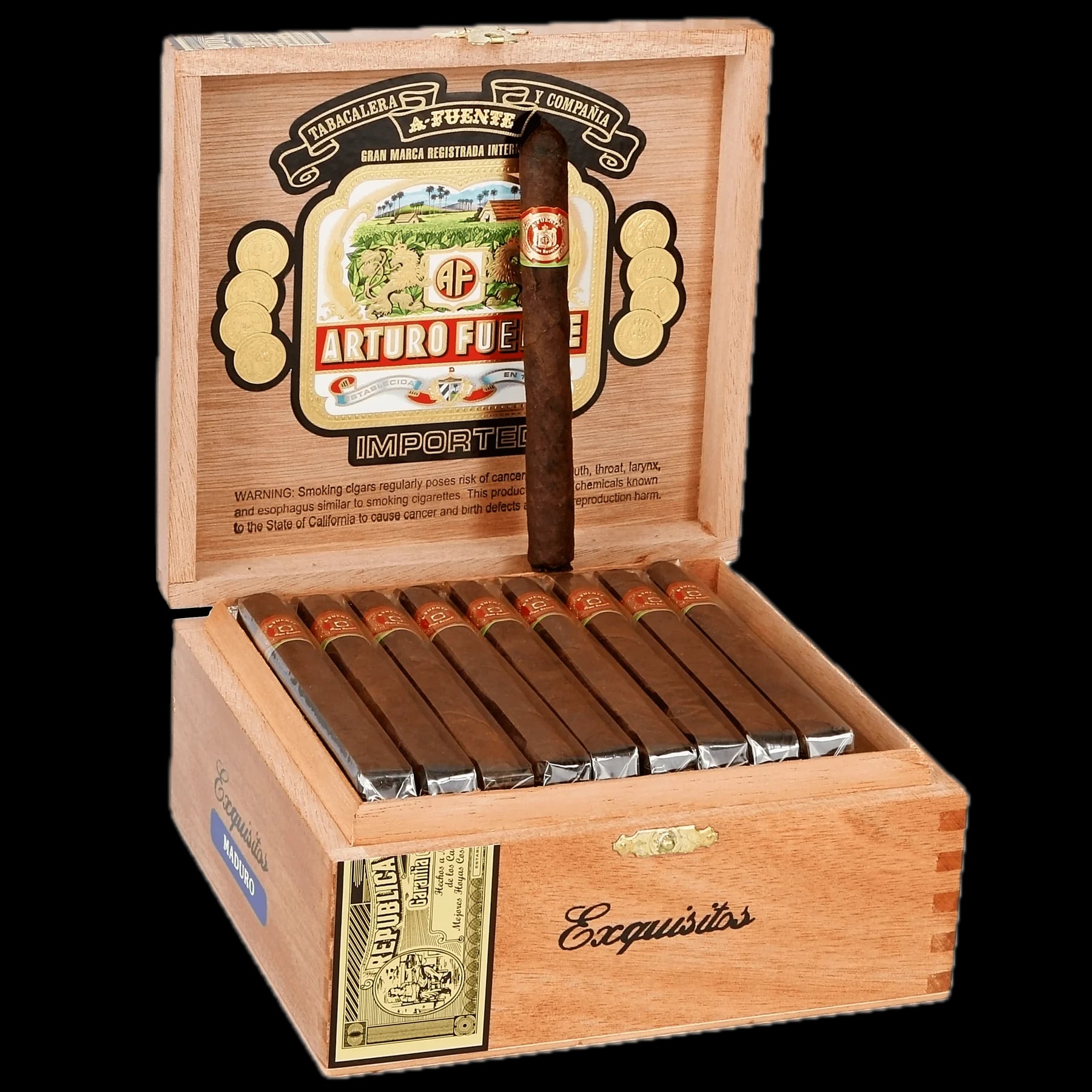 Arturo Fuente - Exquisito - Maduro - BOX OF 50