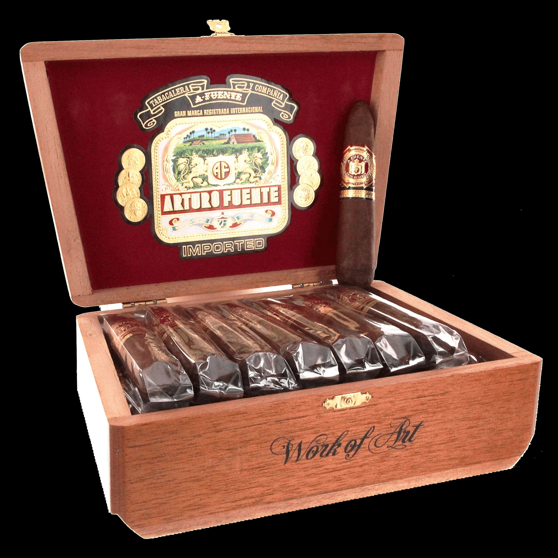 Arturo Fuente - Hemingway - Natural - Work of Art - BOX OF 25