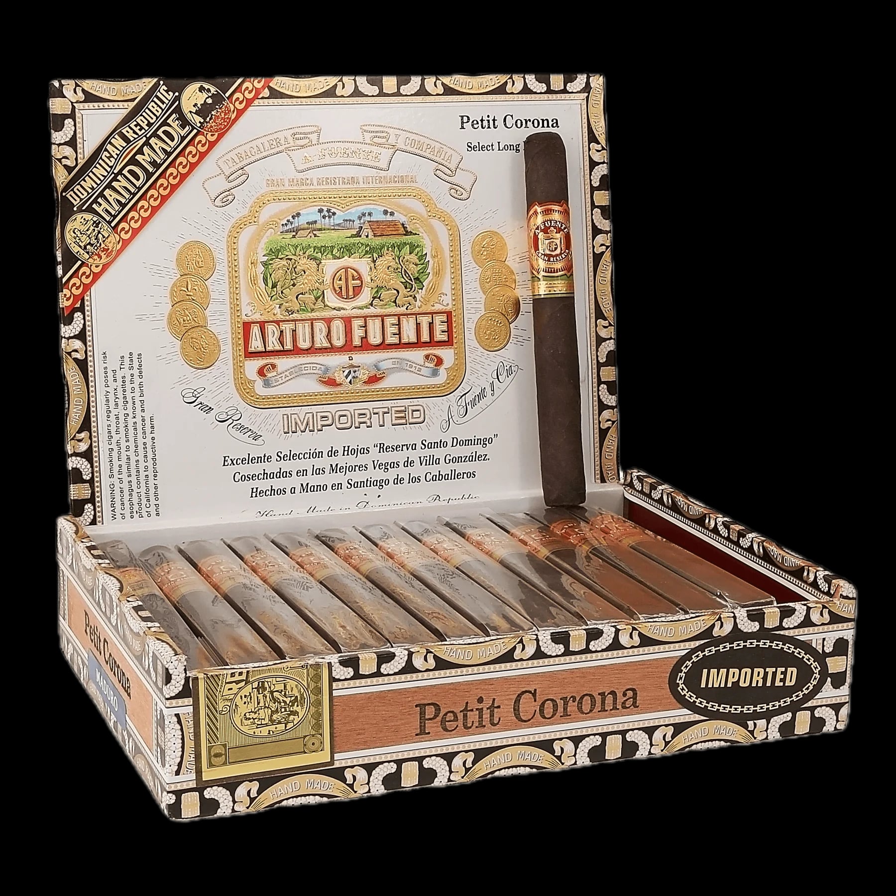 Arturo Fuente - Petit Corona - Maduro - BOX OF 25