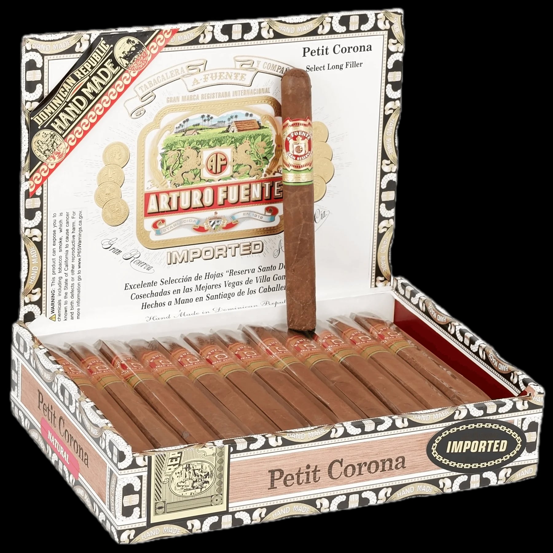 Arturo Fuente - Petit Corona - Natural - BOX OF 25