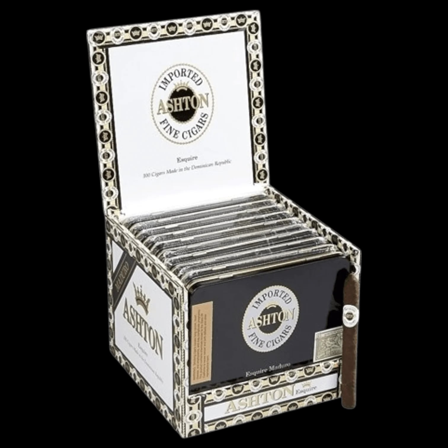 Ashton - Classic - Maduro - Esquire (Maduro) - 100 Count (10 x 10)