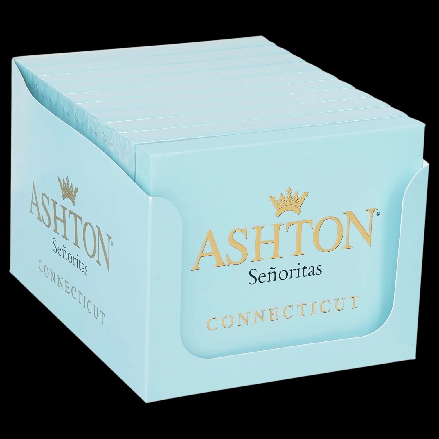 Ashton - Small - Connecticut (Blue) - Senoritas - 100 Count (10 x 10)