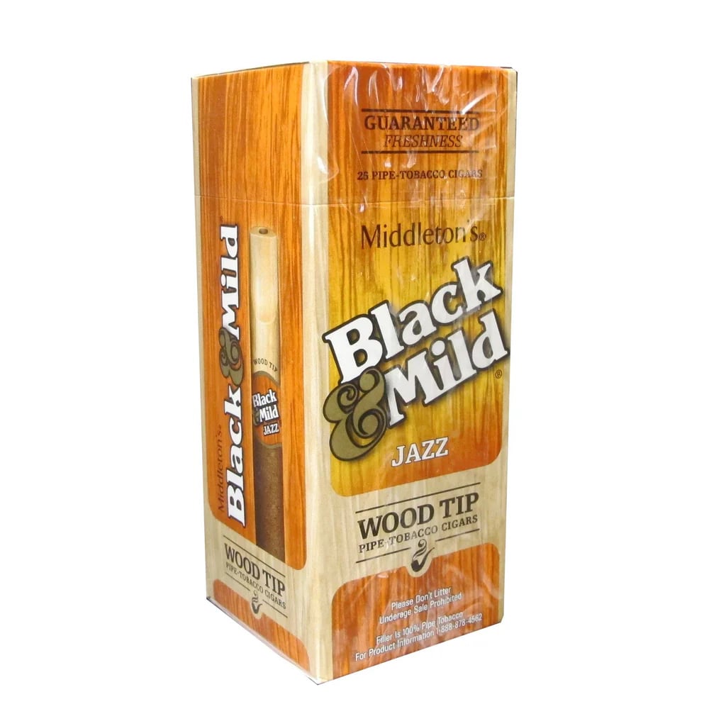 Black & Mild - Jazz - Wood Tip - BOX OF 25