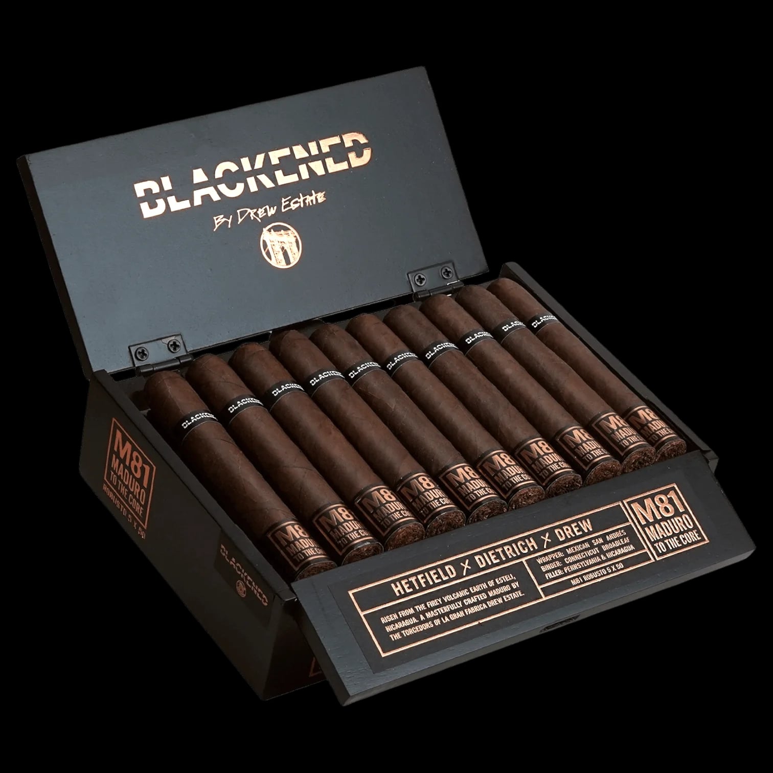 Blackened M81 - Robusto - BOX OF 20