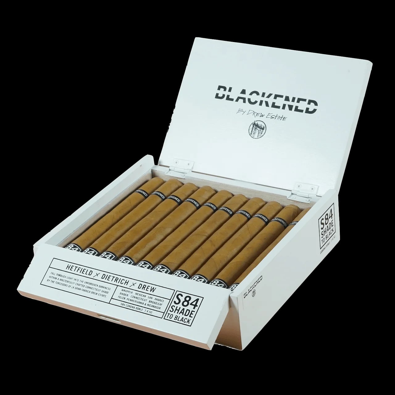 Blackened S84 - Corona Doble - BOX OF 20