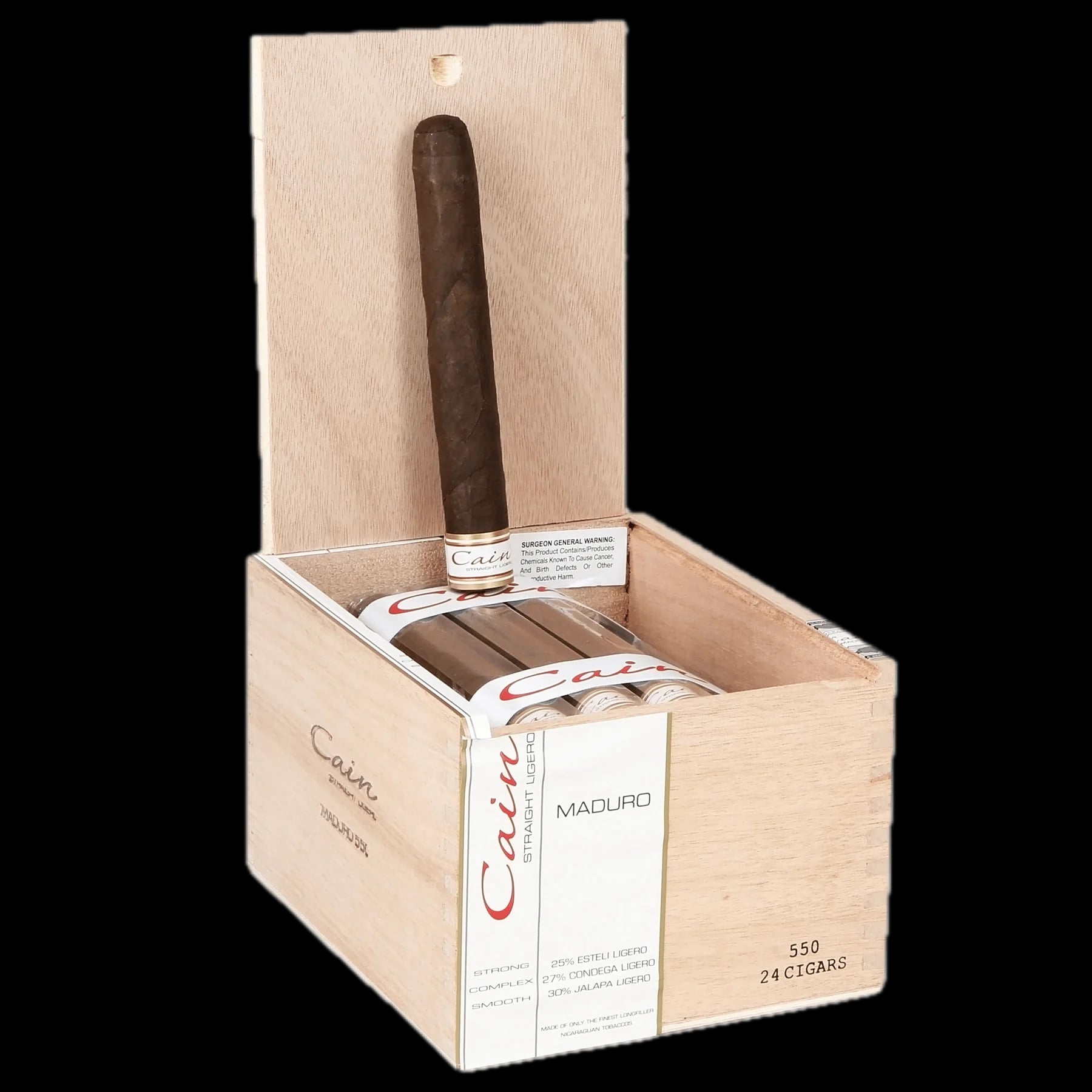 Cain Maduro - 550 (5 x 50) - BOX OF 24