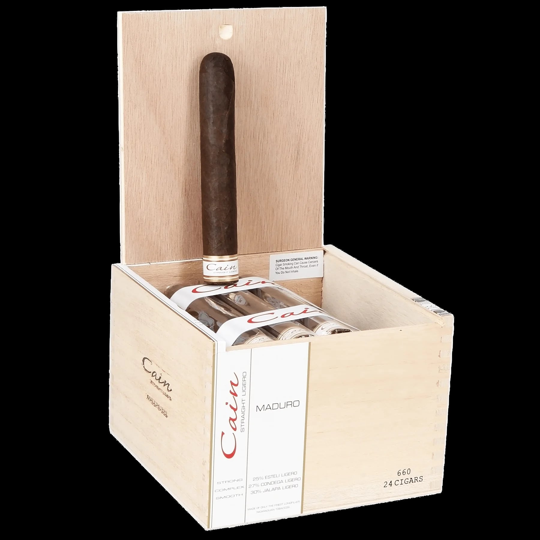 Cain Maduro - 660 (6 x 60) - BOX OF 24