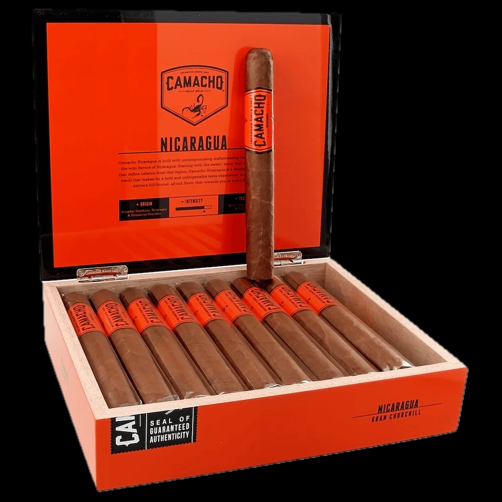 Camacho Nicaragua - Gran Churchill - BOX OF 20
