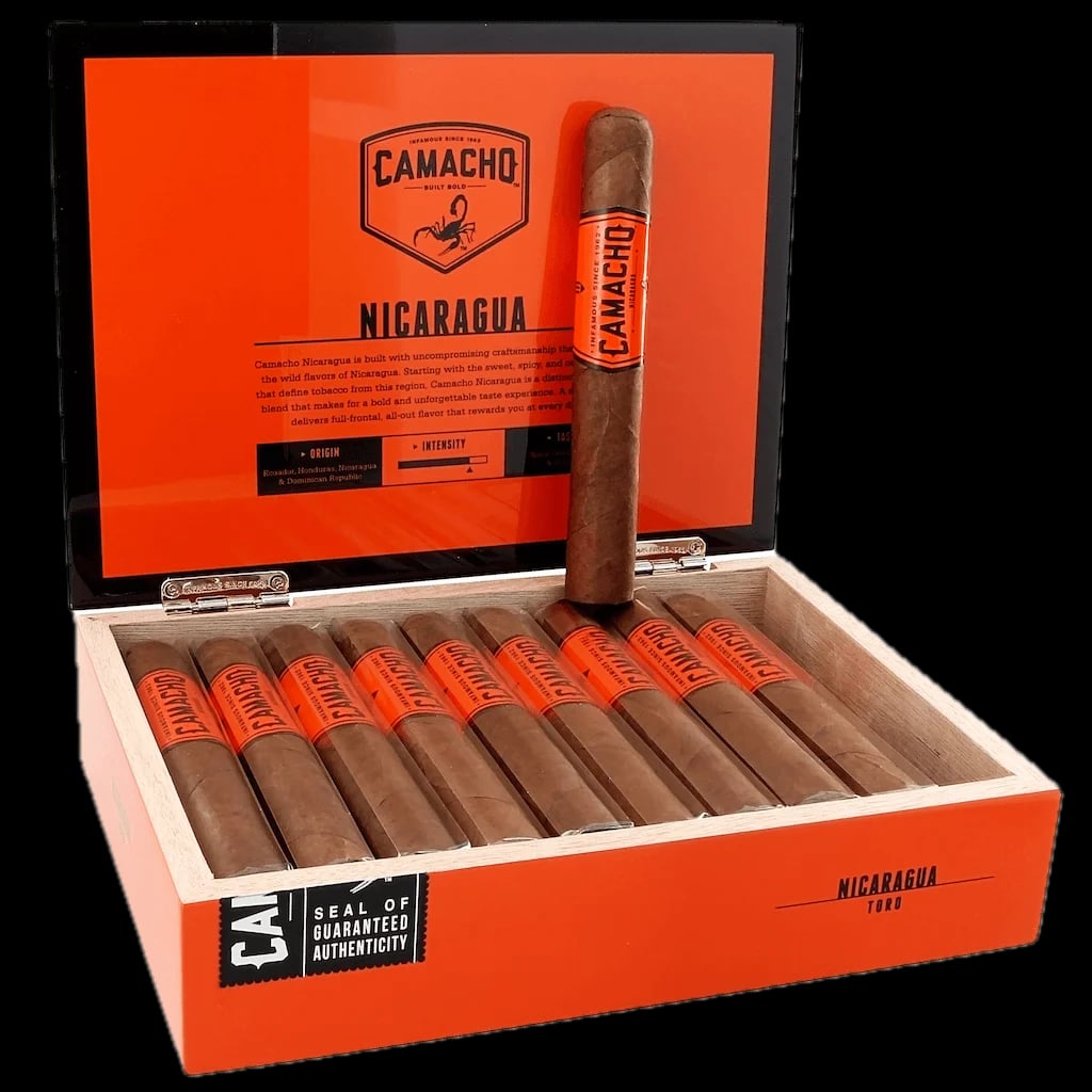 Camacho Nicaragua - Toro - BOX OF 20