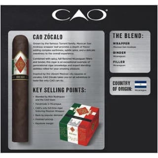 CAO Zocalo - Gigante - BOX OF 20