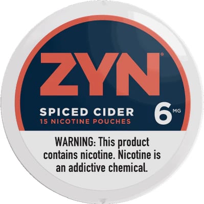 ZYN Spiced Cider 6mg Nicotine pouches (5 cans)