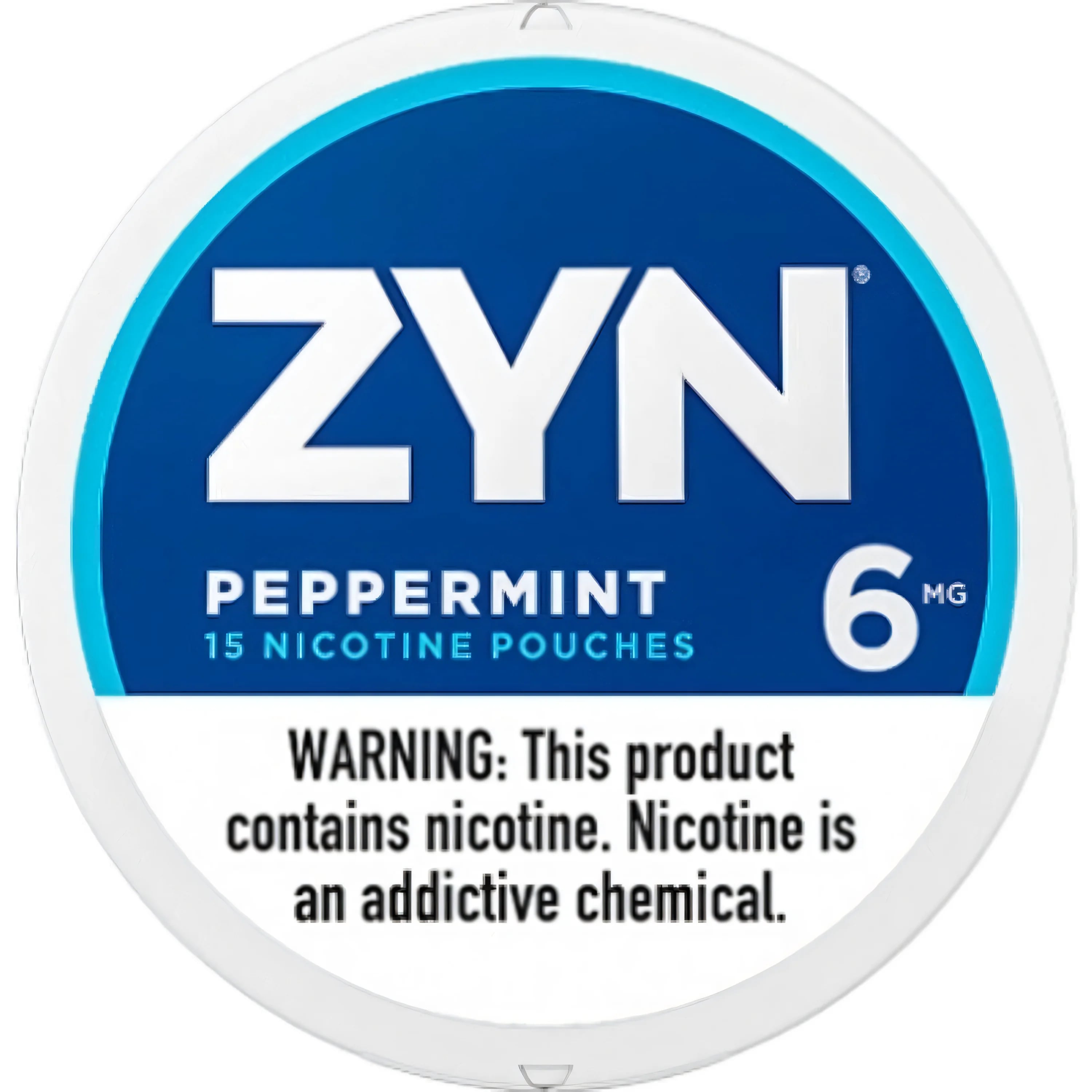 ZYN Peppermint 6mg Nicotine pouches (5 cans)