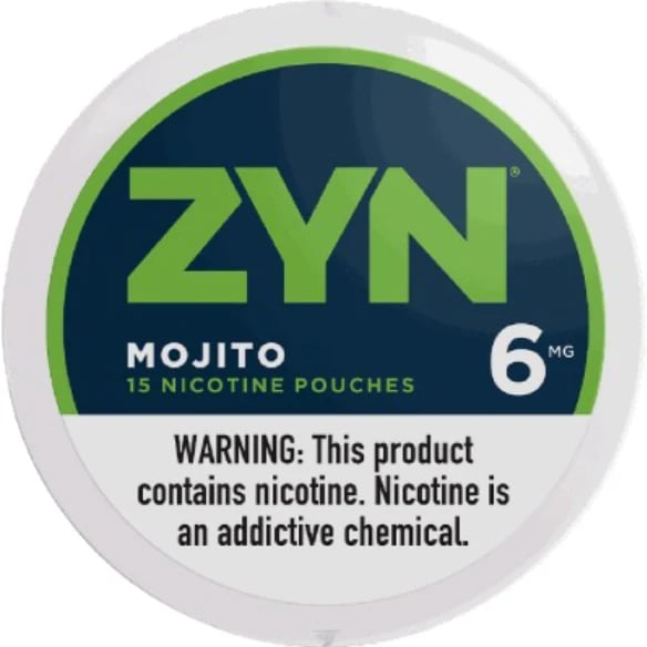 ZYN Mojito 6mg Nicotine pouches (5 cans)