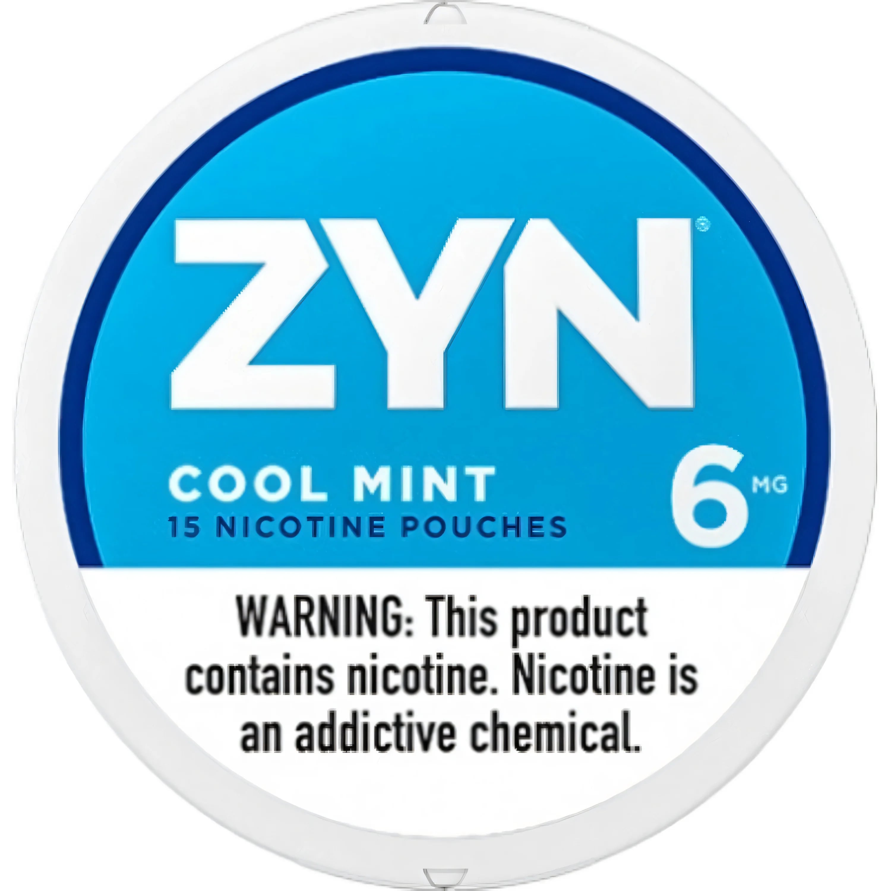 ZYN Cool Mint 6mg Nicotine pouches (5 cans)