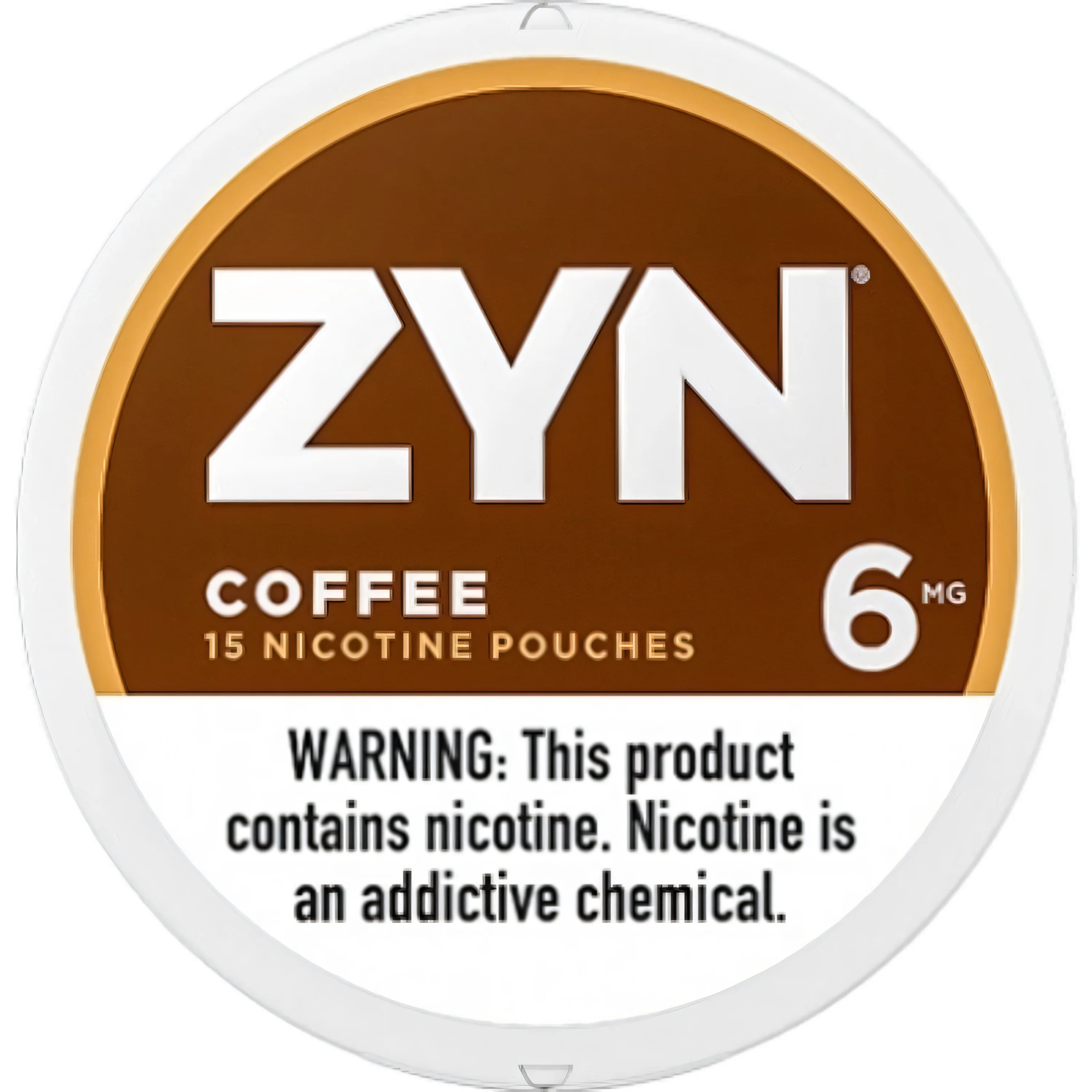 ZYN Coffee 6mg Nicotine pouches (5 cans)