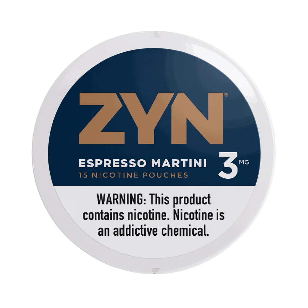 ZYN Nicotine pouches 3mg Espresso Martini (5 cans)