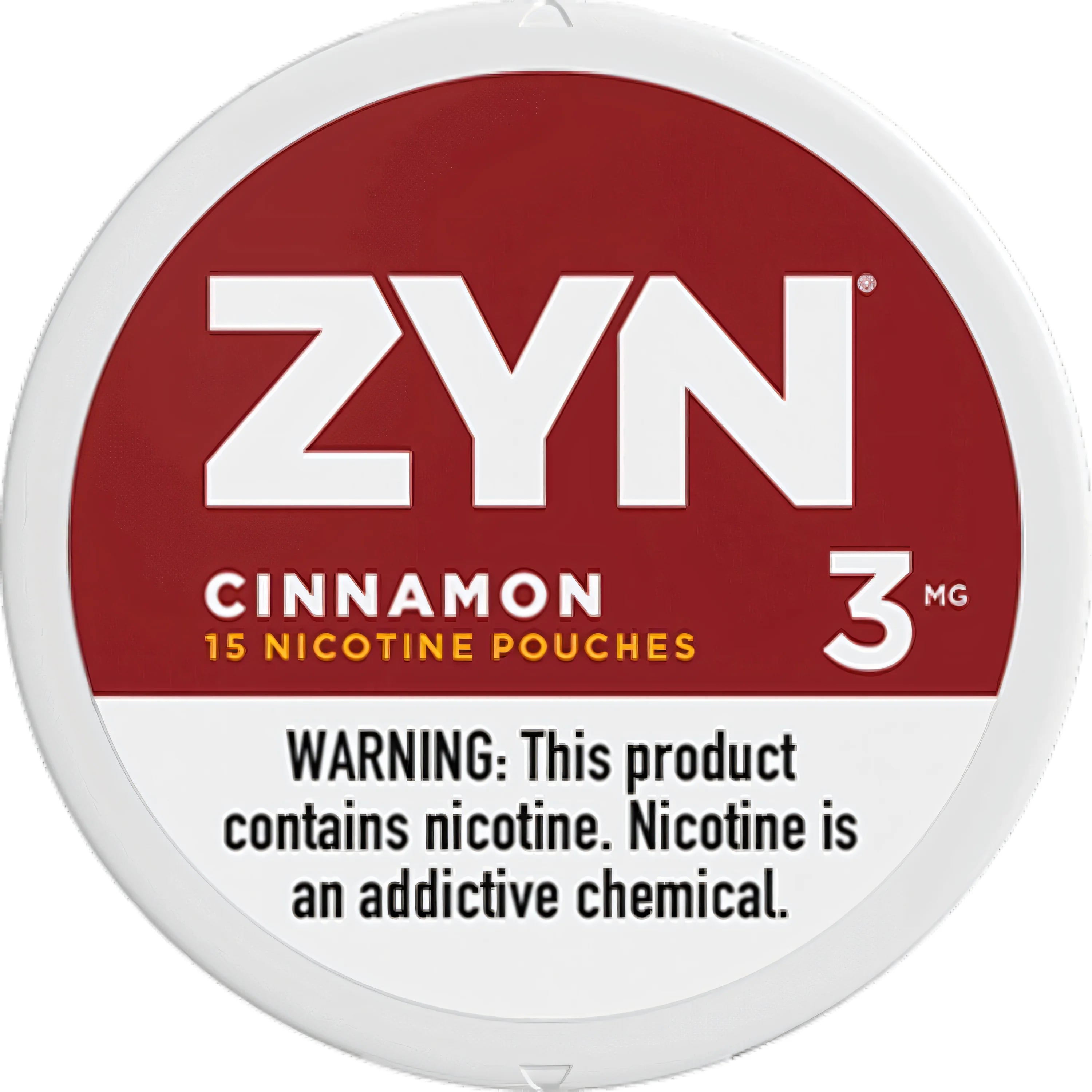 Zyn Nicotine pouches 3mg Cinnamon, 5 cans