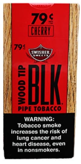 Swisher Sweets Wood Tip BLK Cherry (Pack of 25 Cigars)