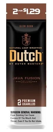 Dutch Masters Foil Fresh Java Fusion Cigarillos (30 Packs of 2)