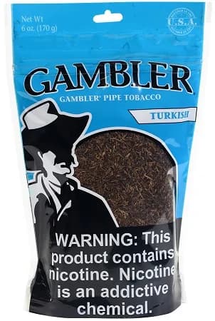 Gambler Pipe Tobacco Turkish 6 oz. Bag
