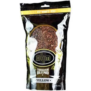 OHM Turkish Yellow Pipe Tobacco 16 oz. Bag