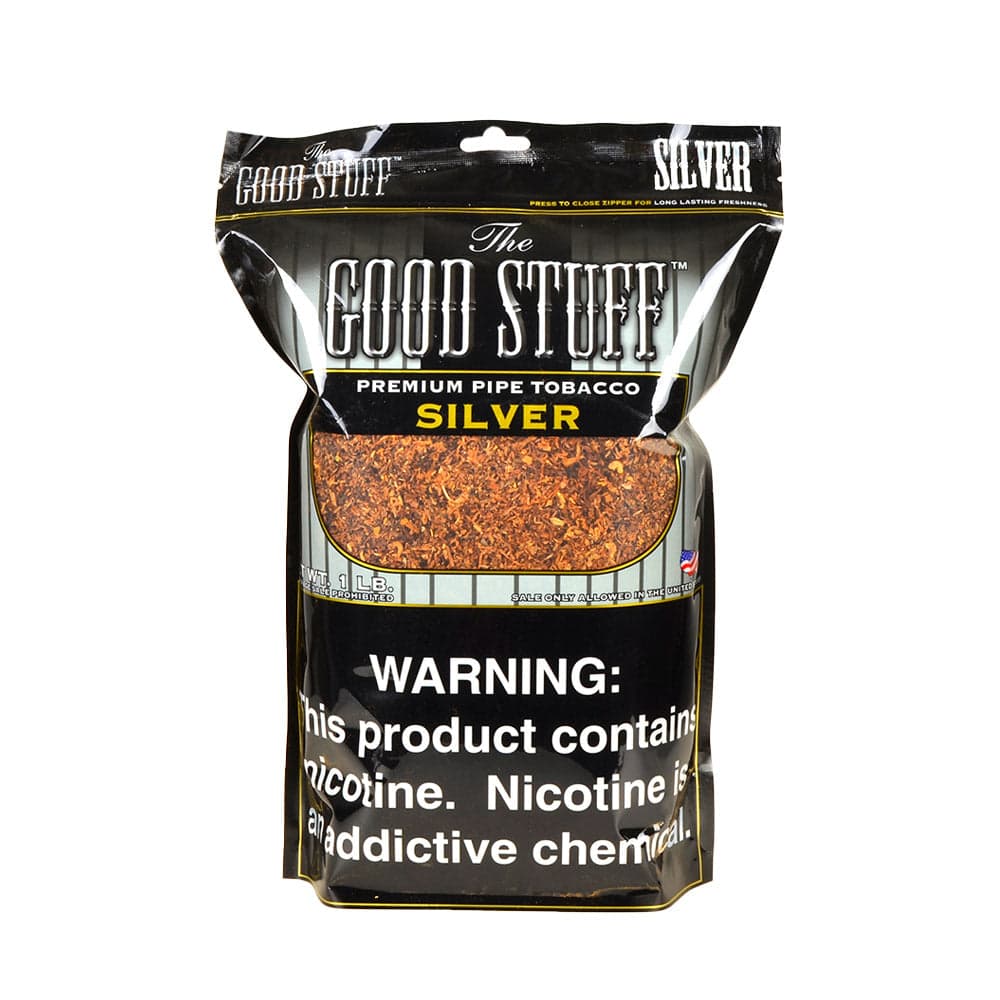 The Good Stuff Silver Pipe Tobacco 16 oz. Bag